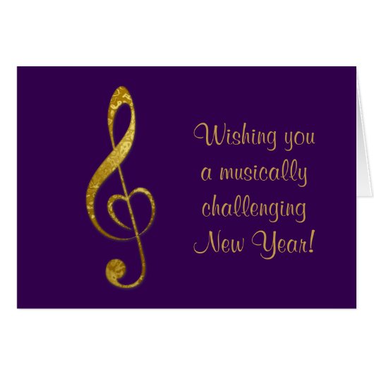 I love music - card (Front Horizontal)