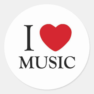 I LOVE STICKERS Music in Motion