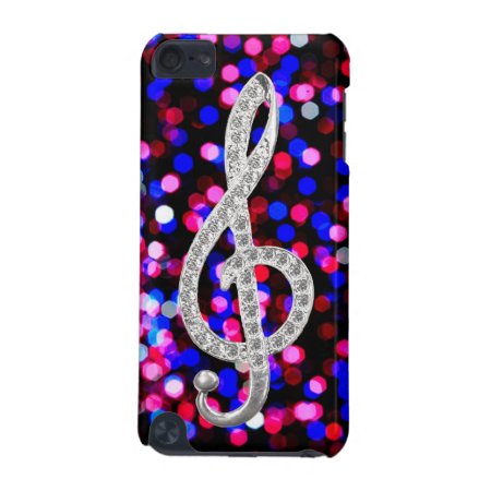 I Love Music G-clef Ipod Touch 5g Cover