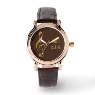 I love music - jewelry watch