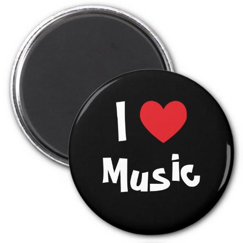 I Love Music Magnet