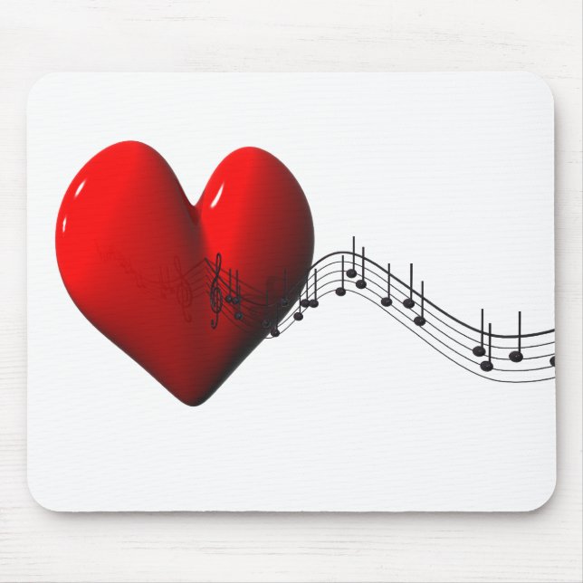 I love music mouse pad (Front)