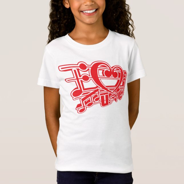 I LOVE MUSIC T-Shirt (Front)
