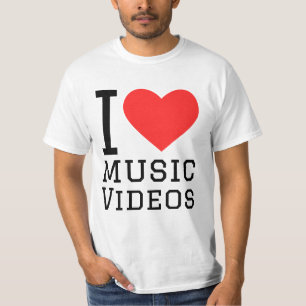 I love music videos T-Shirt