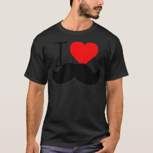 I Love Mustache Rides Funny Inappropriate Suggesti T-Shirt