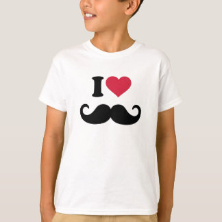 I love Mustache T-Shirt