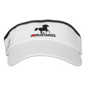 I Love Mustangs - Visor (Front)