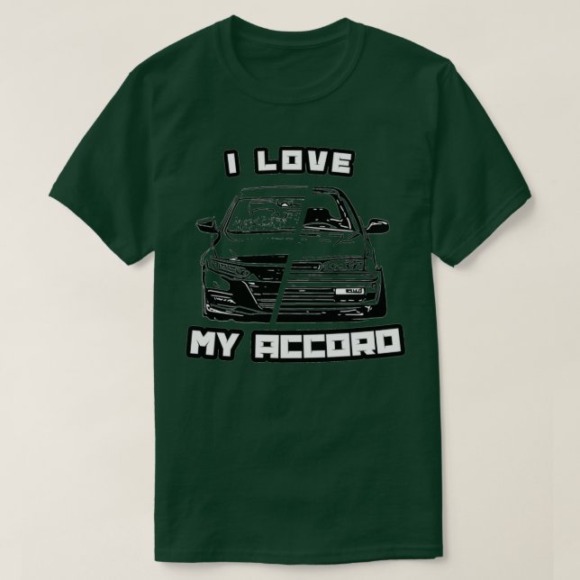 I Love My Accord T-Shirt (Design Front)
