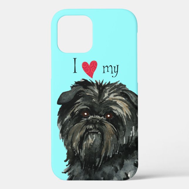 I Love my Affenpinscher Case-Mate iPhone Case (Back)