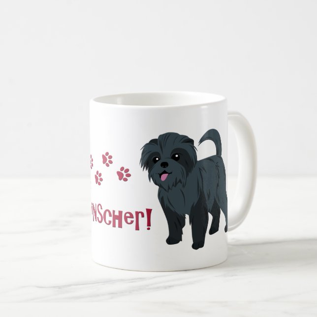 I Love My Affenpinscher! Coffee Mug (Front Right)