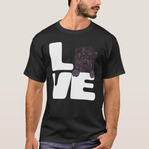 I Love My Affenpinscher Dog T-Shirt