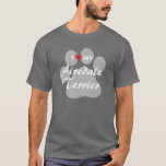 I Love My Airedale Terrier T-Shirt