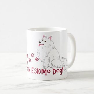 I Love My American Eskimo Dog! Coffee Mug