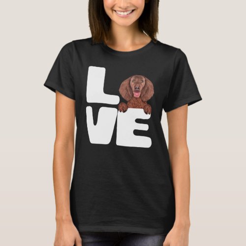 I Love My American Water Spaniel Dog T-Shirt
