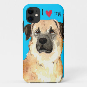 I Love my Anatolian Shepherd iPhone 11 Case