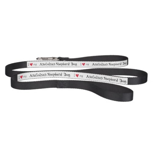 I Love my Anatolian Shepherd Dog Pet Leash