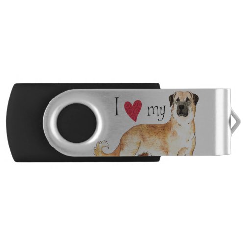 I Love my Anatolian Shepherd Dog USB Flash Drive