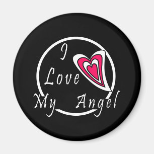 I love my Angel Magnet