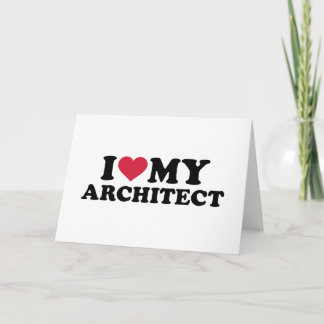 I love my architect card