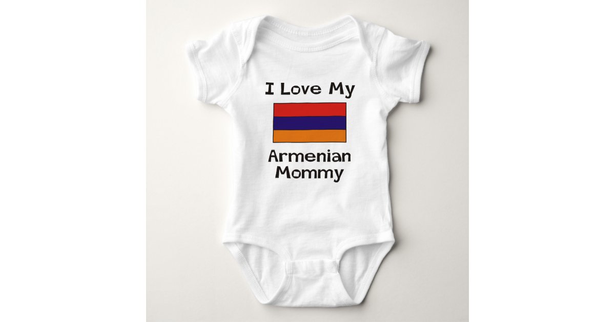 GR000404 /'I Love Armenia/' Baby Body Unisex
