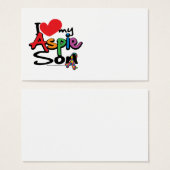 I Love My Aspie Son (Front & Back)
