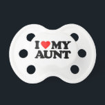 I LOVE MY AUNT PACIFIER<br><div class="desc">I LOVE MY AUNT</div>