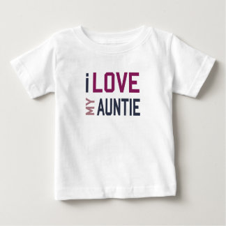 I Love My Auntie Baby T-Shirt