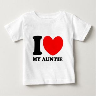 I Love My Auntie Baby T-Shirt
