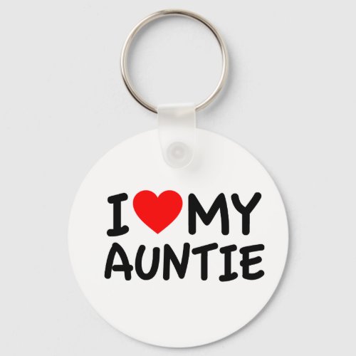 I love my Auntie Keychain
