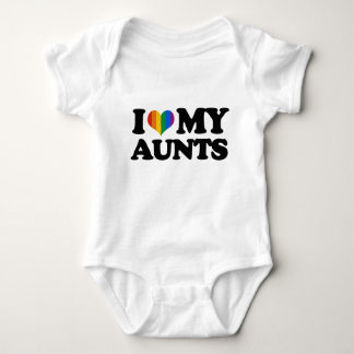 I Love My Aunts Baby Bodysuit