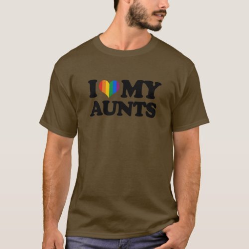 I Love My Aunts T_Shirt