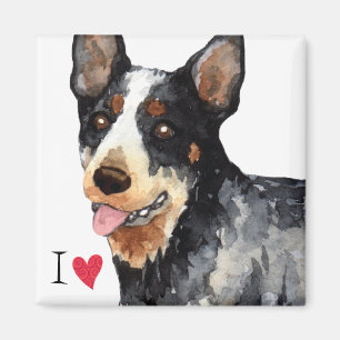 I Love my Australian Cattle Dog Magnet