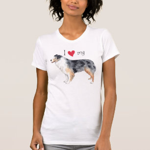 I Love my Australian Shepherd T-Shirt