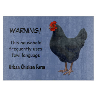 I Love My Australorp Chicken Cutting Board