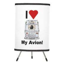 I Love My Avion Camper- Lamp