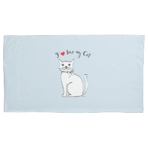 I love my awesome Cat, Stylish Pillow Case