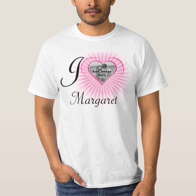 I Love My Awesome Girlfriend template photo T-Shirt (Front)