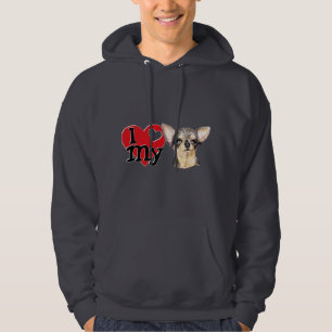 I Love My B&T Chihuahua Hoodie