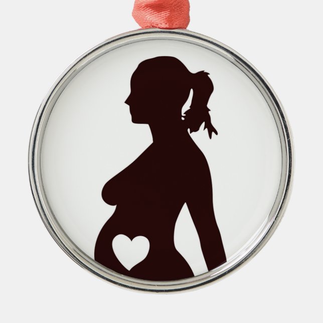 I LOVE MY BABY METAL ORNAMENT (Front)