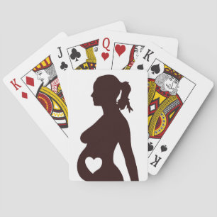 I LOVE MY BABY POKER CARDS