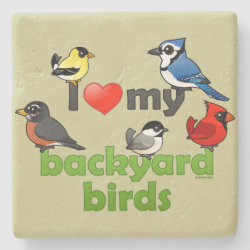 I Love My Backyard Birds Women Sweatshirt tee