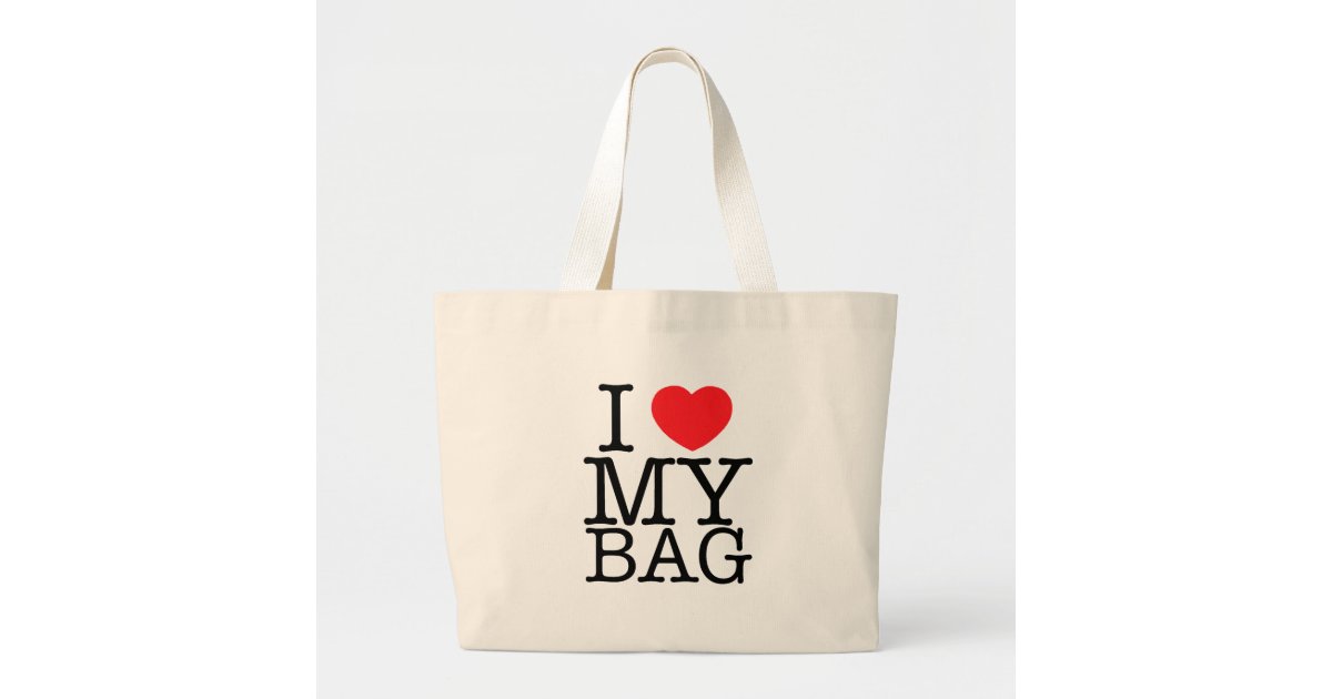 I Love My Bag - RetroMe | Zazzle