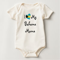 I Love My Bahama Mama Baby Bodysuit