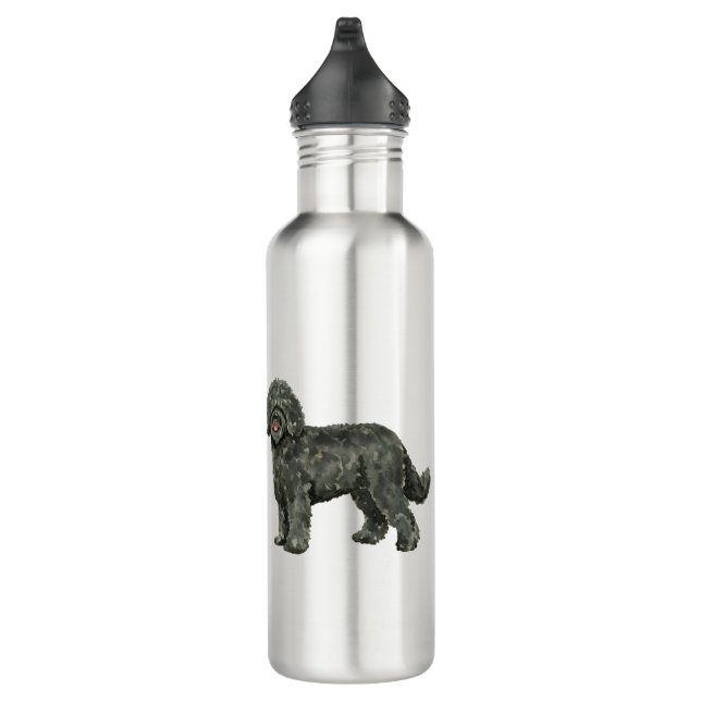 I Love my Barbet Stainless Steel Water Bottle (Right)