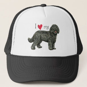 I Love my Barbet Trucker Hat