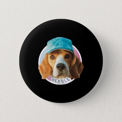 I Love My Beagle Active  Button