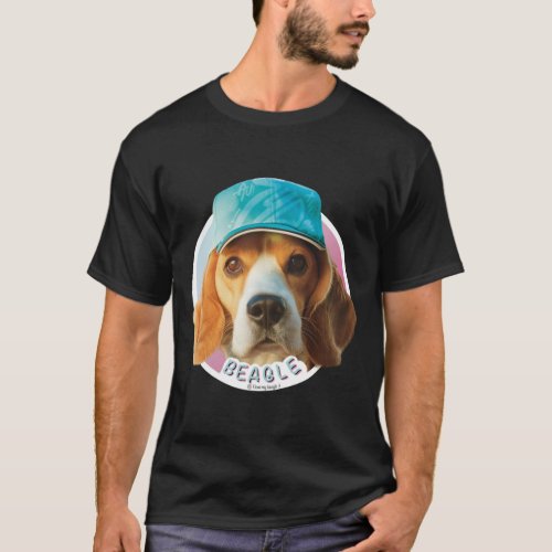 I Love My Beagle Active  T_Shirt