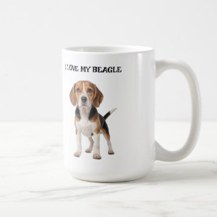 I Love My Beagle Coffee Mug