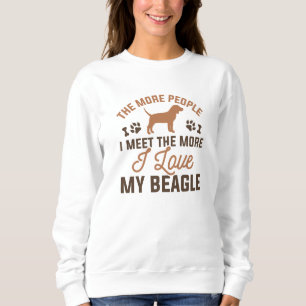 I Love My Beagle Sweatshirt
