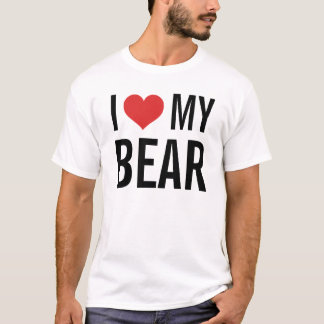 I Love My Bear T-Shirt